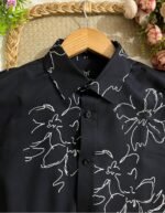 Royal Black Abstract